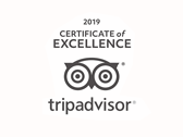 2019 Tripadvisor Certificate of Excellence logo